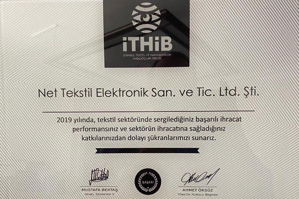 Turkey Exporters Associations Award 2019